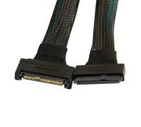 cablecc U.2 U2 SFF-8639 NVME PCIe SSD Cable macho a hembra extensión 50cm 68pin