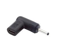 cablecc USB 3.1 Tipo C USB - C Hembra a DC 12V 3.5x1.3 mm STRIAP 90 Grados Angle PD Simulador