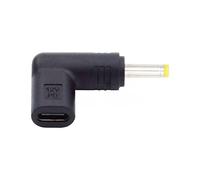 cablecc USB 3.1 Tipo C USB - C Hembra a DC 12V 4.0x1.7 mm 90 Grados PDRA PDA Simulador Simulador