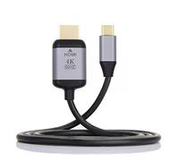 Cablecc USB-C USB 3.1 Tipo C Fuente a HDMI HDTV Pantallas macho 4K Monitor Cable para portátil 1.8m
