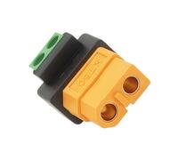 cablecc XT60 - Adaptador hembra de carga rápida a contactos sin soldadura de 2 pines para conector de reparación OEM DIY