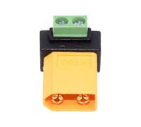 cablecc XT60 - Adaptador hembra macho de carga rápida a contactos sin soldadura de 2 pines para conector de reparación OEM DIY