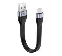 CableCreation Cable de carga corto para iPhone de 15 cm, cable USB a Lightning para iPhone 14/14 Pro Max/13/12/12 Pro/11/X/XR/8/8 Plus/7/6S/6/SE, iPad, etc.
