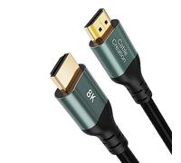 CableCreation Cable HDMI de alta velocidad de 8 K 48 Gbps, 4K120 8K 60 144 Hz eARC HDR HDCP 2.2 2.3 compatible con PS5 PS4 Xbox Series X Dolby Vision Roku TV 4K Sony LG Samsung TV RTX 3080