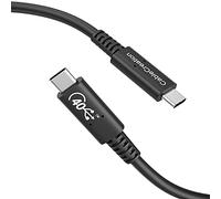 CableCreation Cable USB 4 para Thunderbolt 4/3, [certificado USB-IF] Cable USB C de 2.6 pies, 40 Gbps, 100 W, 8K 30Hz o video dual 4K 60Hz, compatible con estación de acoplamiento USB-C, hub, eGPU y
