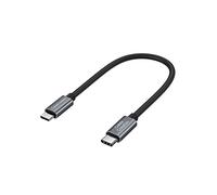 CableCreation Cable USB C corto de 0.65 pies, cable USB-C a micro USB A OTG, compatible con DJI Spark/DJI Mavic/Mavic Pro/Mavic Pro Platinum/Mavic Air Controller 0.2 m, gris espacial