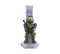 Cableguys Deluxe Halo Infinite Master Chief Soporte mandos, Auriculares y teléfono - Accesorios Gaming iluminados para Escritorio, Reposauriculares Compatible con mandos de Xbox y PlayStation