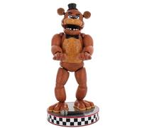 Cableguys Five Nights At Freddy'S Freddy Soporte Mando y Movil - Figuras Soporte para movil y Mando, Compatible con Xbox, PlayStation y la mayoría de mandos estándar, Accesorios Escritorio Gaming