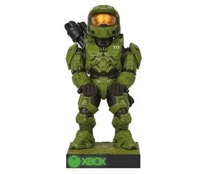 Cableguys Halo Master Chief Infinite Soporte Mando y Movil con Base iluminada - Figuras Soporte para movil y Mando, Compatible con Xbox, PlayStation y la mayoría de mandos estándar