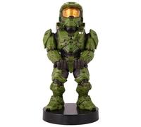 Cableguys Halo Master Chief Infinite Soporte Mando y Movil - Figuras Soporte para movil y Mando, Compatible con Xbox, PlayStation y la mayoría de mandos estándar, Accesorios Escritorio Gaming