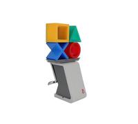 Cableguys Ikon PlayStation Heritage Soporte para Accesorios Gaming y Smartphone - Soporte multifunción Iluminado, Compatible con Xbox, PlayStation y la mayoría de mandos Gaming