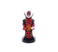 Cableguys Marvel Figurita Gaming Deadpool Zombie - Soporte para Mando o Smartphone - Cable USB Incluido - 20 cm