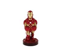 Cableguys Marvel Iron Man Soporte Mando y Movil - Figuras Soporte para movil y Mando, Compatible con Xbox, PlayStation y la mayoría de mandos estándar, Accesorios Escritorio para Setup Gaming
