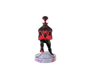 Cableguys Marvel Miles Morales Soporte Mando y Movil - Figuras Soporte para movil y Mando, Compatible con Xbox, PlayStation y la mayoría de mandos estándar, Accesorios Escritorio para Setup Gaming