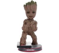 Cableguys Marvel Smiley Toddler Groot Soporte Mando y Movil - Figuras Soporte para movil y Mando, Compatible con Xbox, PlayStation y la mayoría de mandos estándar, Accesorios Escritorio Gaming