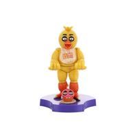 Cableguys Minis Five Nights at Freddy'S Chica Soporte Movil y Auriculares In Ear - Soporte movil Mesa para Auriculares y Dispositivos pequeños, Porta telefono Escritorio, Accesorios Gaming
