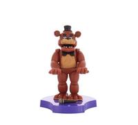 Cableguys Minis Five Nights at Freddy'S Freddy Soporte Movil y Auriculares In Ear - Soporte movil Mesa para Auriculares y Dispositivos pequeños, Porta telefono Escritorio, Accesorios Gaming