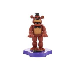 Cableguys Minis Five Nights at Freddy'S Freddy Soporte Movil y Auriculares In Ear - Soporte movil Mesa para Auriculares y Dispositivos pequeños, Porta telefono Escritorio, Accesorios Gaming