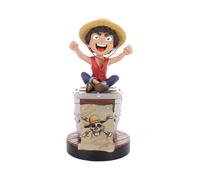 Cableguys Netflix One Piece Luffy Soporte Mando y Movil - Figuras Soporte para movil y Mando, Compatible con Xbox, PlayStation y la mayoría de mandos estándar, Accesorios Escritorio para Setup Gaming