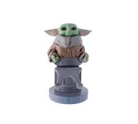 Cableguys Star Wars Grogu 'Seeing Stone Pose' Soporte Mando y Movil - Figuras Soporte para movil y Mando, Compatible con Xbox, PlayStation y la mayoría de mandos estándar, Accesorios Escritorio