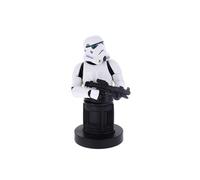 Cableguys Star Wars Imperial Stormtrooper Soporte Mando y Movil - Figuras Soporte para movil y Mando, Compatible con Xbox, PlayStation y la mayoría de mandos estándar, Accesorios Escritorio Gaming