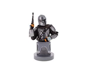 Cableguys Star Wars The Mandalorian Soporte Mando y Movil - Figuras Soporte para movil y Mando, Compatible con Xbox, PlayStation y la mayoría de mandos estándar, Accesorios Escritorio Gaming