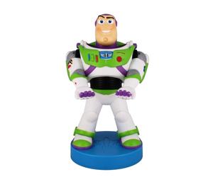 Cableguys Toy Story Buzz Lightyear Soporte Mando y Movil - Figuras Soporte para movil y Mando, Compatible con Xbox, PlayStation y la mayoría de mandos estándar, Accesorios Escritorio Gaming