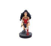 Cableguys Warner Bros Wonder Woman Soporte Mando y Movil - Figuras Soporte para movil y Mando, Compatible con Xbox, PlayStation y la mayoría de mandos estándar, Accesorios Escritorio Gaming