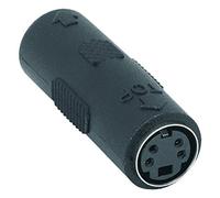 cablelera zaga1466ff S-Video Mini DIN 4 Hembra a Hembra Mini DIN 4, Cambiador de género, Color Beige