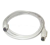 CableMarkt - Cable de Extensión PS2 con Conector MiniDIN6 - M/M Beige 1.8 m