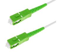 CableMarkt - Cable Fibra Óptica Blindado SC/APC - SC/APC Monomodo Simplex 9/125 µm 5 m