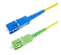 CableMarkt - Cable Fibra Óptica SC/PC - SC/APC Monomodo Simplex OS2 9/125 µm 10 m