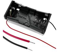 CableMarkt - Portapilas Compacto para una Pila D LR20 R20 de 1.5V