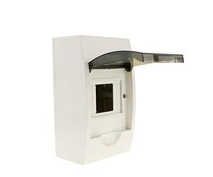 Cablematic BeMatik - Caja de distribución eléctrica SPN 4M IP40 de Superficie de plástico ABS