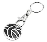 Cablematic - Llavero con moneda de Euro para carro de compra