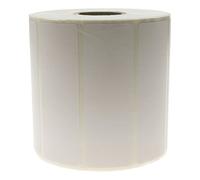 Cablematic PN20071610010174123 - BM57 Rollo de 1200 Etiquetas Adhesivas para Impresora térmica Directa 76.2 x 25.4mm, 50 Unidades, Blanco