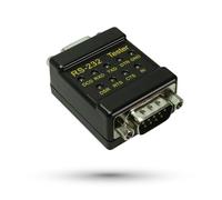 CableMax® Probador de Enlace LED RS-232 DB-9 Macho a DB-9 Hembra