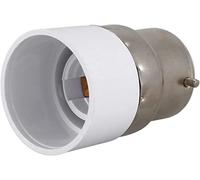 CABLEPELADO Adaptador B22 a E14 | Adaptador conversor de montura B22 a casquillo E14 | Apto para lámparas LED halógenas y de ahorro | Plástico | 1 unidad