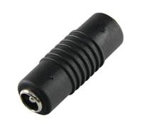 CABLEPELADO Adaptador DC Hembra | Acoplador DC Hembra a Hembra | Adaptador Extensor Cable de alimentación DC | Empalme DC | Apto para IP CCTV, DVR, LED | 5.5 x 2.1 mm | Hembra a Hembra