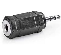 CABLEPELADO Adaptador de Audio Estéreo Jack 2.5mm Hembra a 3.5mm Macho | Conversor de Conector de Auriculares | 1 Unidad