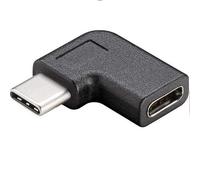 CABLEPELADO Adaptador USB-C acodado Derecha | Adaptador USB C de 90º | Acoplador USB C Angular | Transferencia de Datos de hasta 10 Gbps | Macho a Hembra | Apto para portátil Tablet teléfono