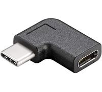 CABLEPELADO Adaptador USB C acodado Derecha | Adaptador USB C de 90º | Acoplador USB C Angulo | Transferencia de Datos de hasta 10 Gbps | Macho a Hembra | Apto para portátil Tablet teléfono