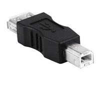 CABLEPELADO Adaptador USB Tipo A Hembra a Tipo B Macho | Conversor para Impresora | Velocidad de Transferencia hasta 480 Mbps | USB 2.0 | PVC