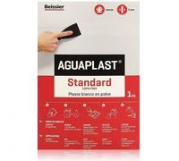 CABLEPELADO - Aguaplast Standard Capa Fina 1 Kg Blanco | Masilla para Reparación de Grietas y Agujeros en Interior | Acabado Liso y Fácil Lijado | Espesor Máximo 1 mm | Alta Adherencia