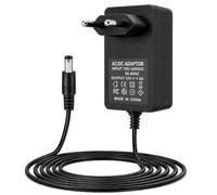 CABLEPELADO Alimentador 12V 1.5A Universal AC/DC | Adaptador de Corriente | Jack DC 5,5 x 2,5 mm | Entrada 100-240V | Centro Positivo | Compatible con CCTV, Tiras LED, Router, DVR y Electrónica.