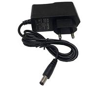 CABLEPELADO Alimentador 12V 1A, Adaptador de Corriente, Fuente de Alimentación, Cargador 12V, Negro, Conector DC 5.5 x 2.5 mm