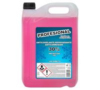 CABLEPELADO - Anticongelante Rosa 5L | Líquido Refrigerante para Motor con 30% Etilenglicol | Protección de -18 °C a 119 °C | Tecnología Oat de Larga Duración