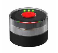 CABLEPELADO - Baliza de Emergencia V16 Homologada por la DGT | Función de Geolocalización y Conectividad DGT 3.0 | Visibilidad 360 Grados y Alcance de 1 km | Instalación Magnética | IP65 | Negro