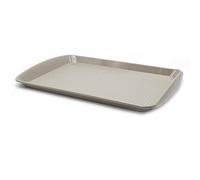 CABLEPELADO - Bandeja Plástico Rectangular para Fast Food y Comida Rápida | Apta para el Lavavajillas | 46x30 cm | Color Beige