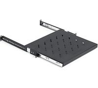 CABLEPELADO Bandeja telescópica para Rack 19 | tamaño 1U | Medidas 465 mm ancho x 345 mm profundo x 50 mm grosor | Apto para armarios rack con fondo de 600 mm